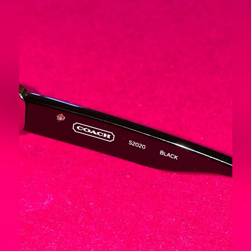 NWOT Coach Sunglasses & Case S2020 High Visibility Lenses New Unused Ladies - Picture 9 of 11